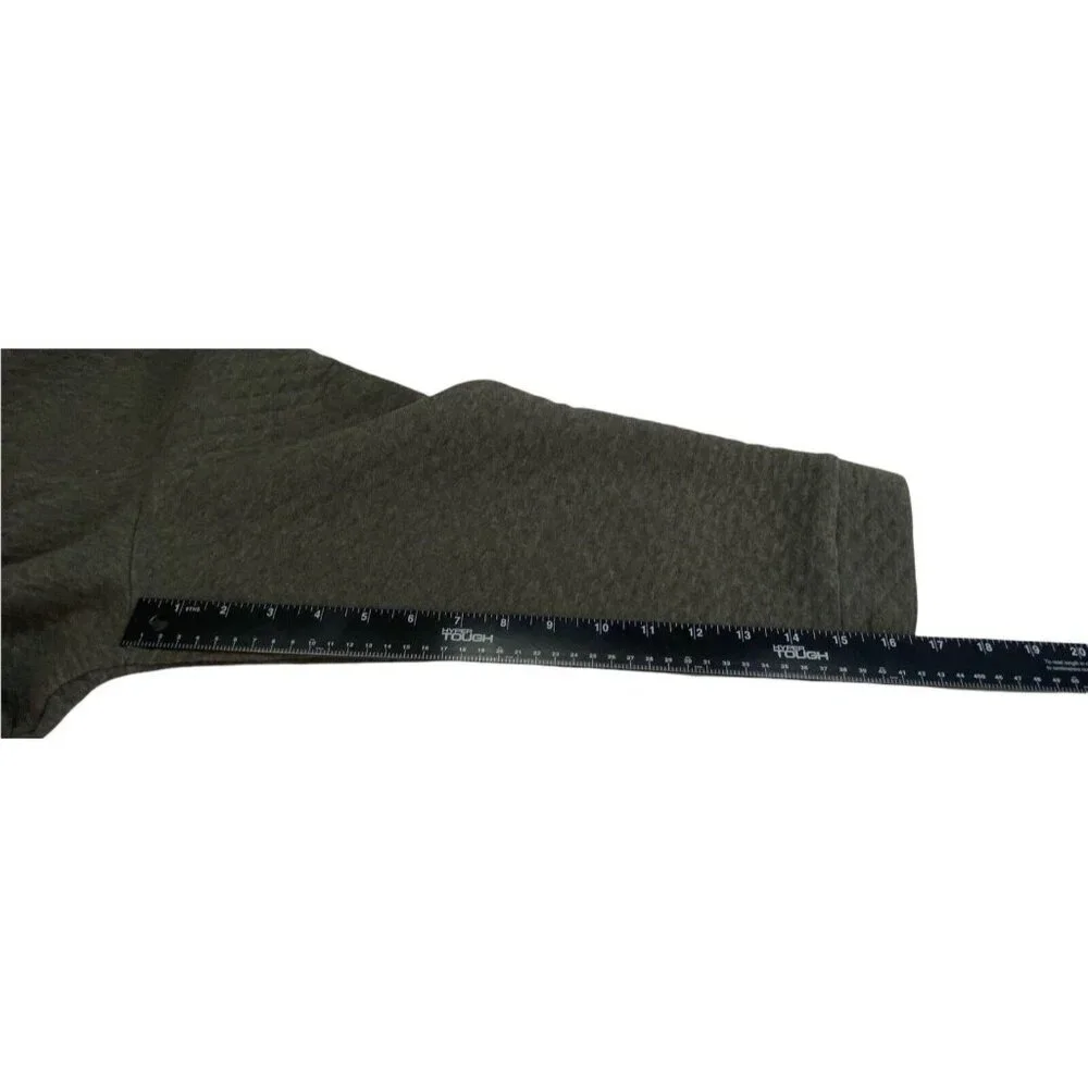 KOOLABURRA‎ by UGG Women Quilted Sweatshirt Funnel Neck Sz 1X Gray Casual 3-3